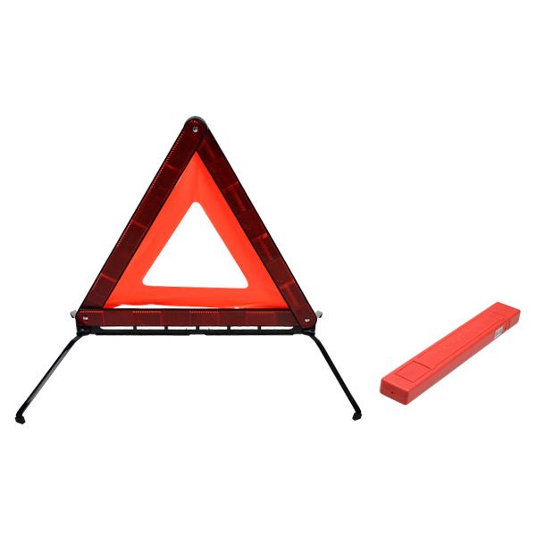 Splayed feet warning triangle